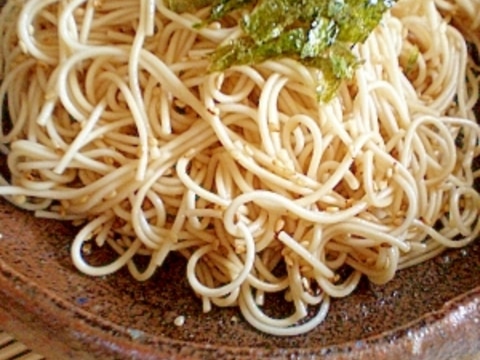 ぶちぶち美味しい　中華ゴマ素麺